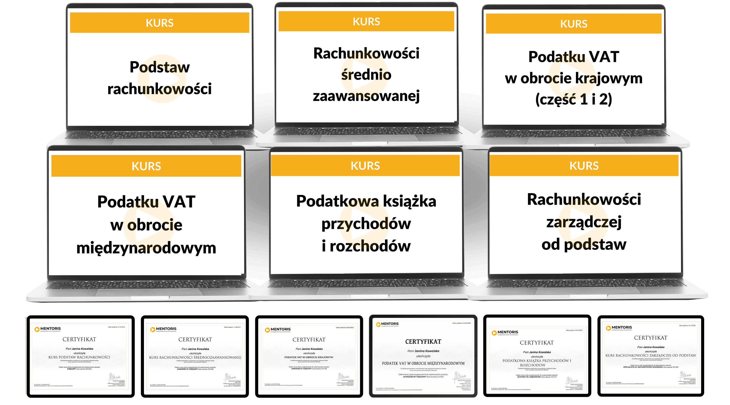 Pakiet VIP Mentoris 6 kursów