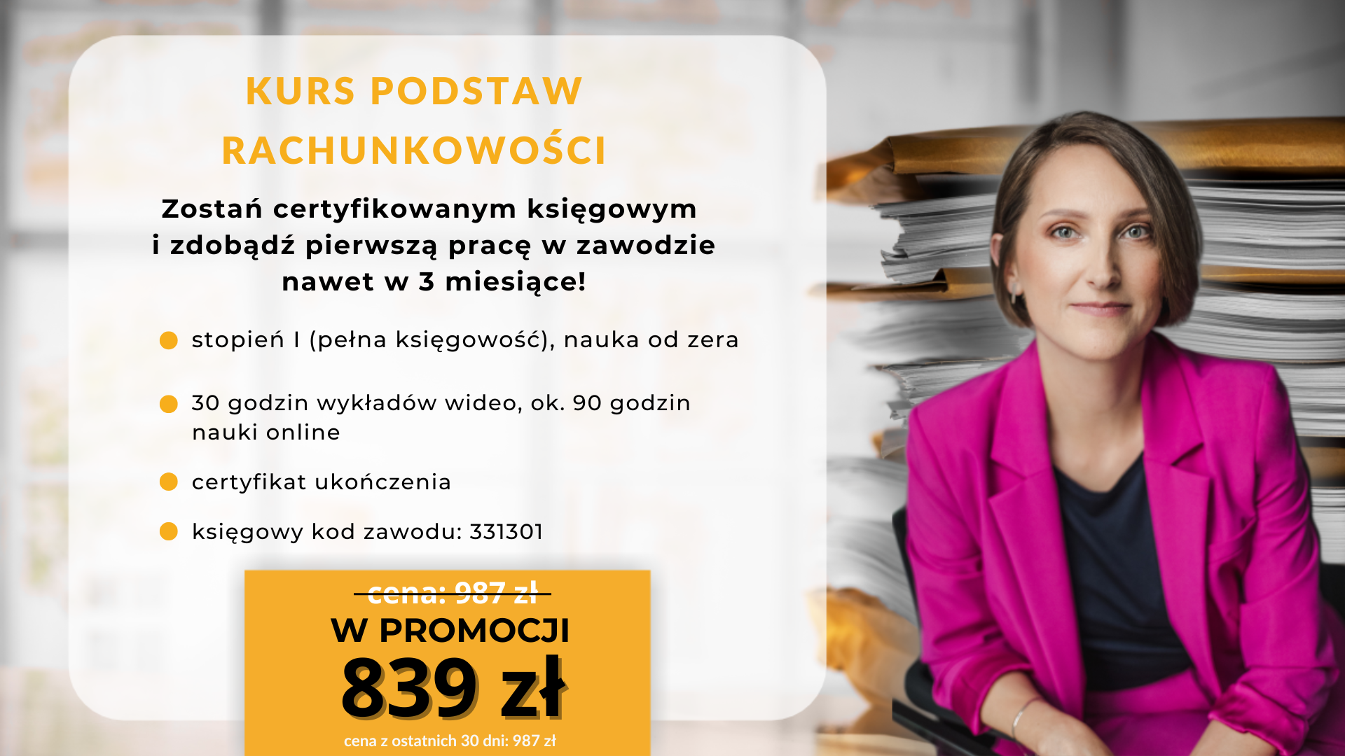 Wyprzedaż Noworoczna Kurs podstaw rachunkowości