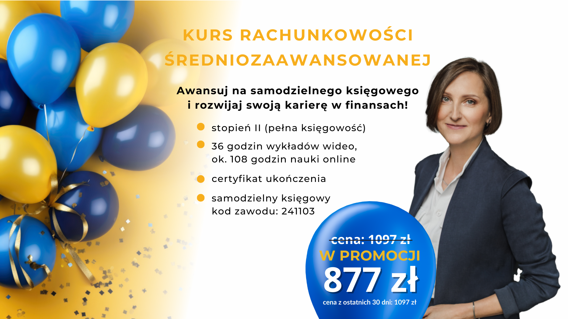 Wyprzedaż Noworoczna Kurs rachunkowości średnio zaawansowanej