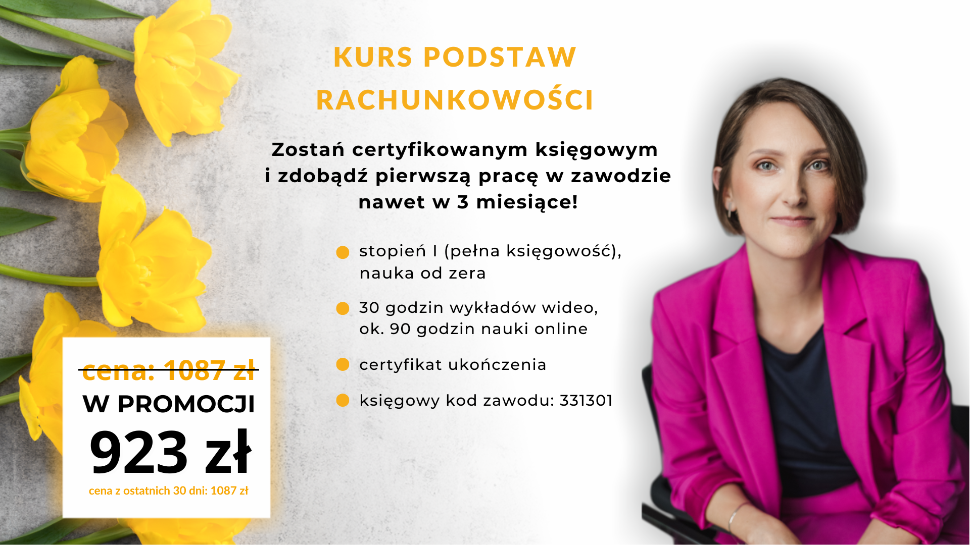 Wyprzedaż Noworoczna Kurs podstaw rachunkowości