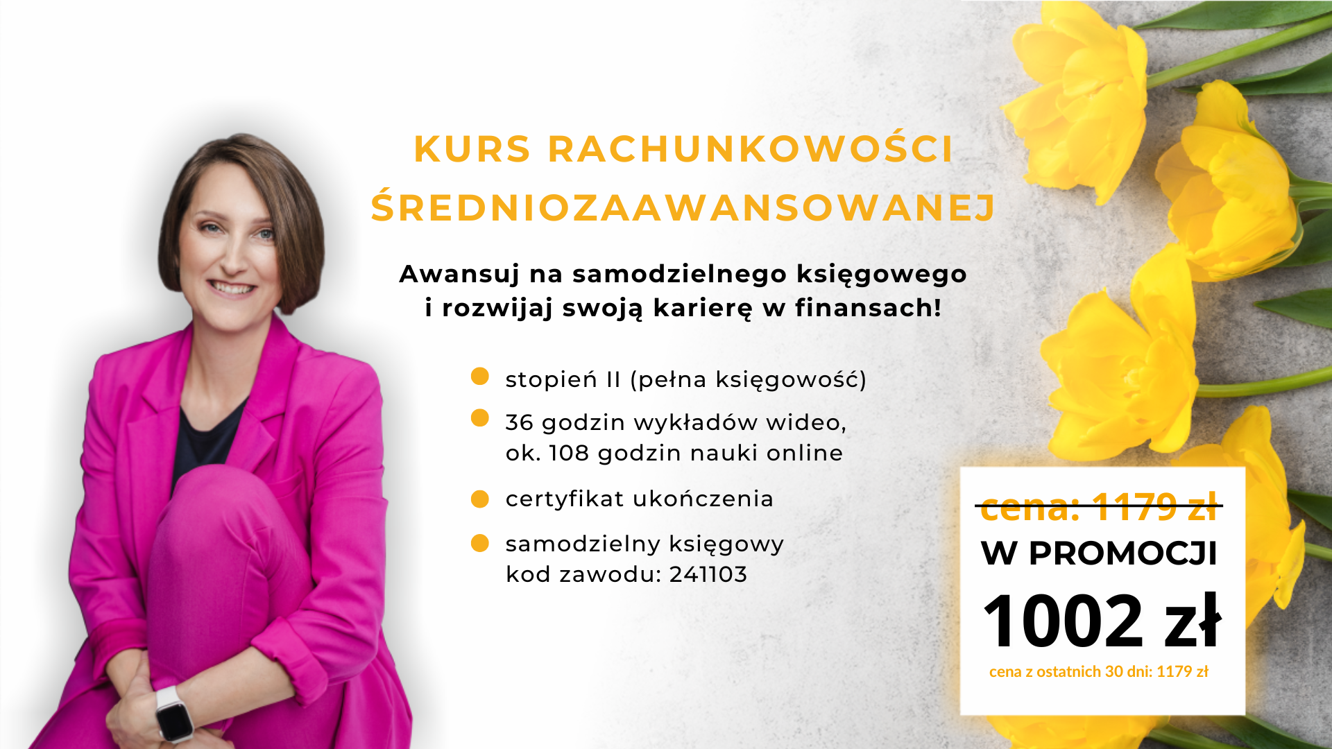 Wyprzedaż Noworoczna Kurs rachunkowości średnio zaawansowanej